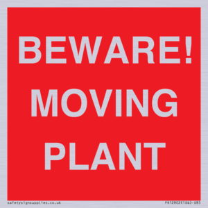 BEWARE! MOVING PLANT